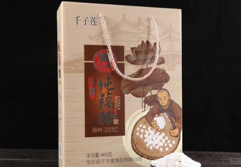 礼盒装手削纯藕粉